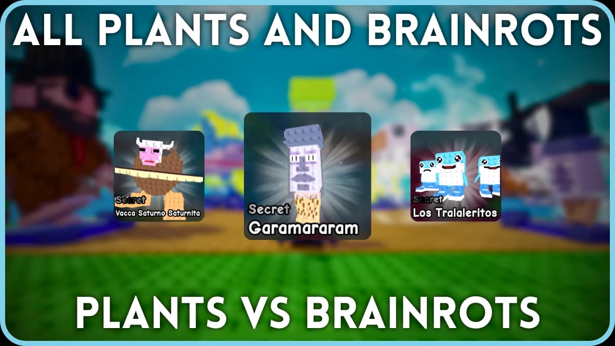 Secret brainrots in Plants vs Brainrots
