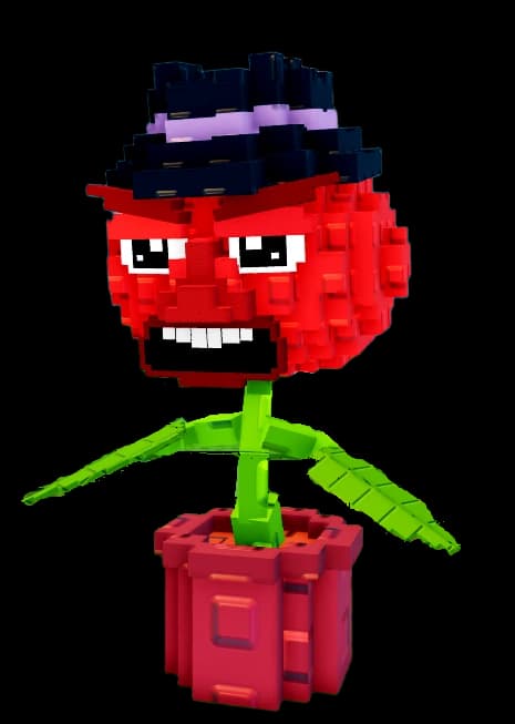 Tomade Torelli plant from Plants vs Zombies Roblox experience.