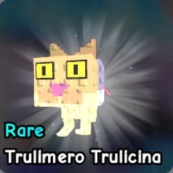 Trulimero Trulicina brainrot from Plants vs Zombies Roblox experience.